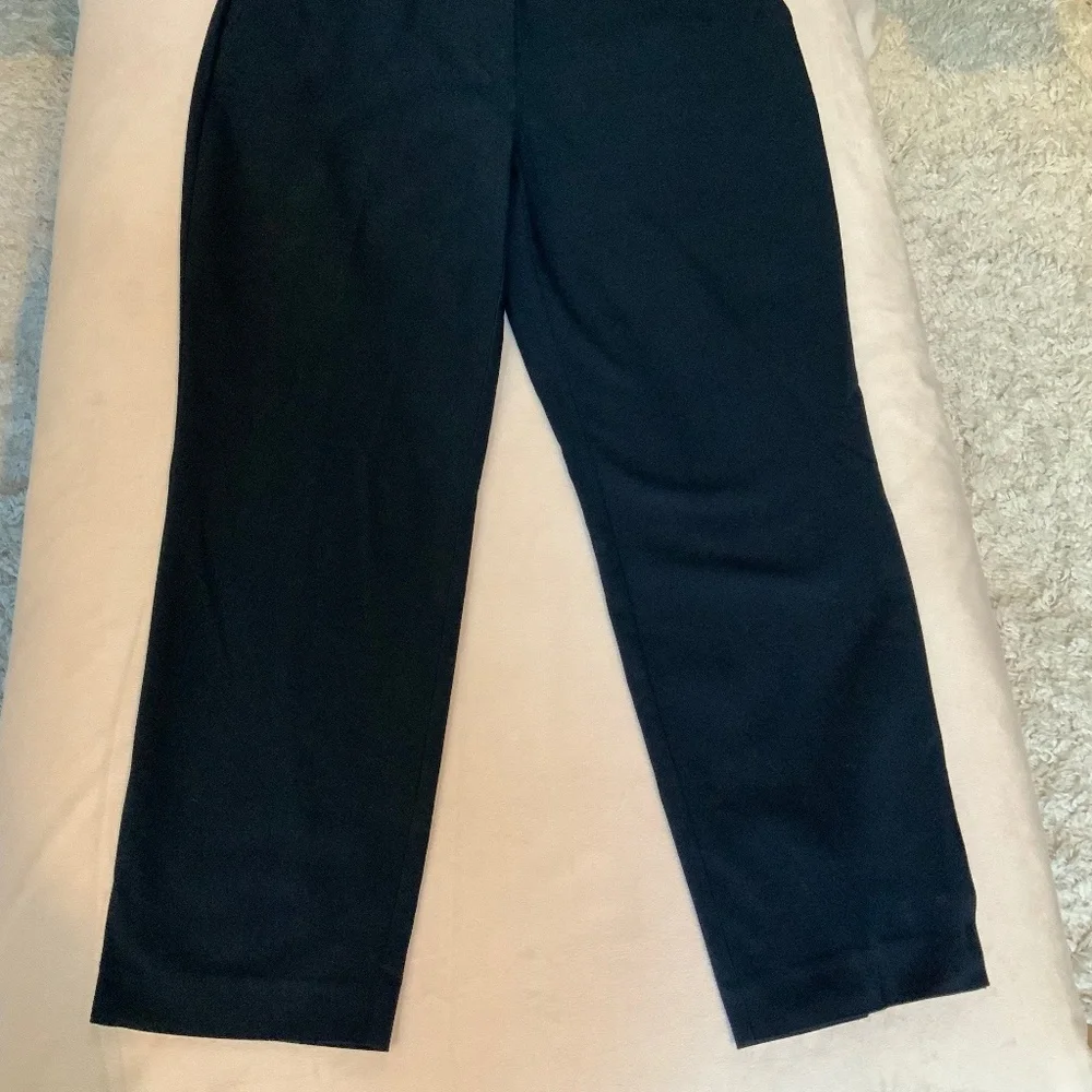 Jones New York Blue 12 Gracie Ankle Officecore Cottagecore Coastal Monochrome